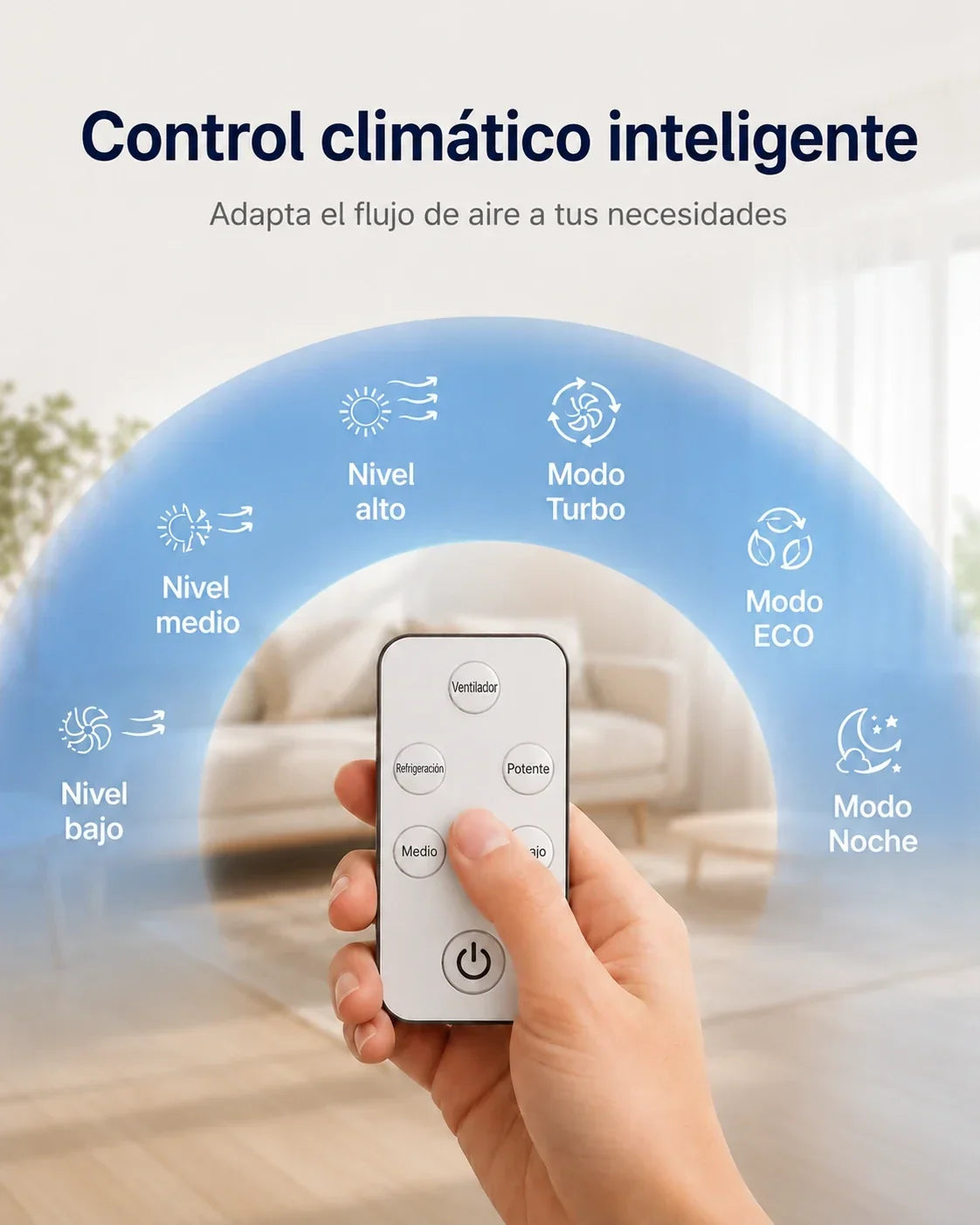 AIRE ACONDICIONADO PORTATIL 2 EN 1 CLIMADUO (FRÍO Y CALOR)